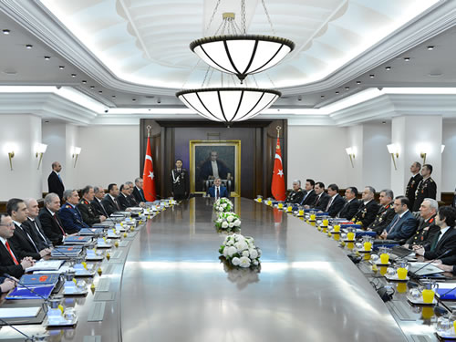 MGK February Meeting Held at the Çankaya Presidential Palace